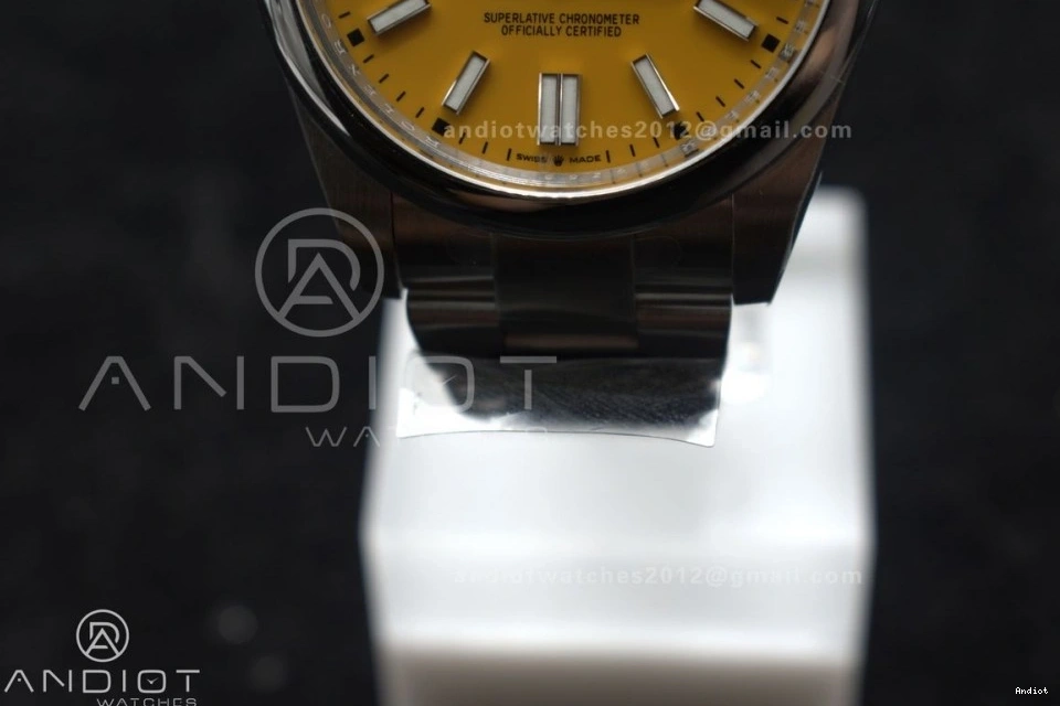 904L Best 41mm Clean Yellow VR3230 Perpetual Edition Oyster Steel 124300 Dial 1:1 1112